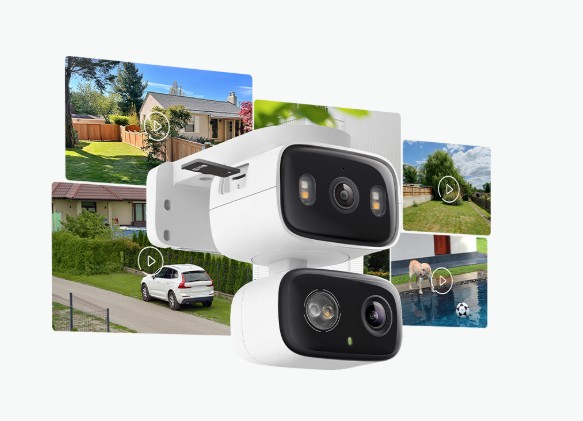 Tapo dual‑lens camera