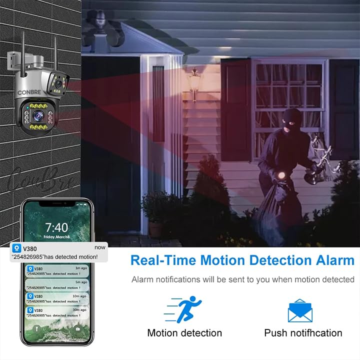 MConbre DoubleXR 3MP Camera Review – Smart CCTV 