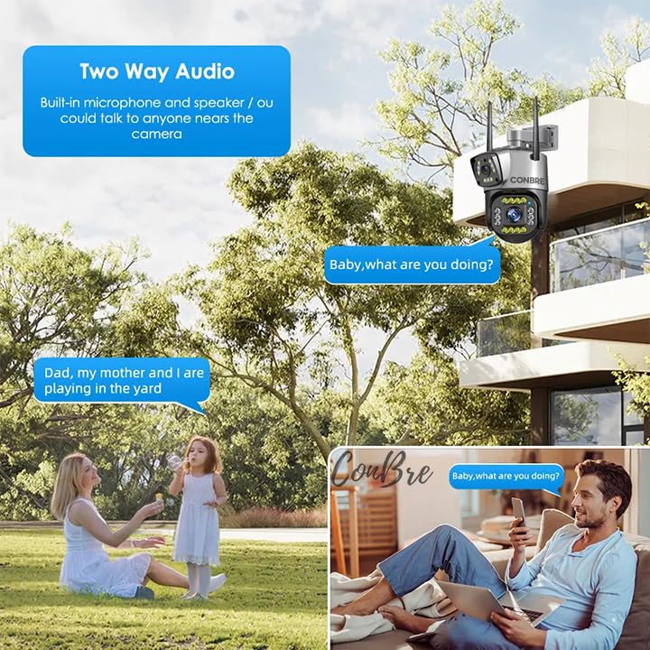 MConbre DoubleXR 3MP Camera Review – Smart CCTV 