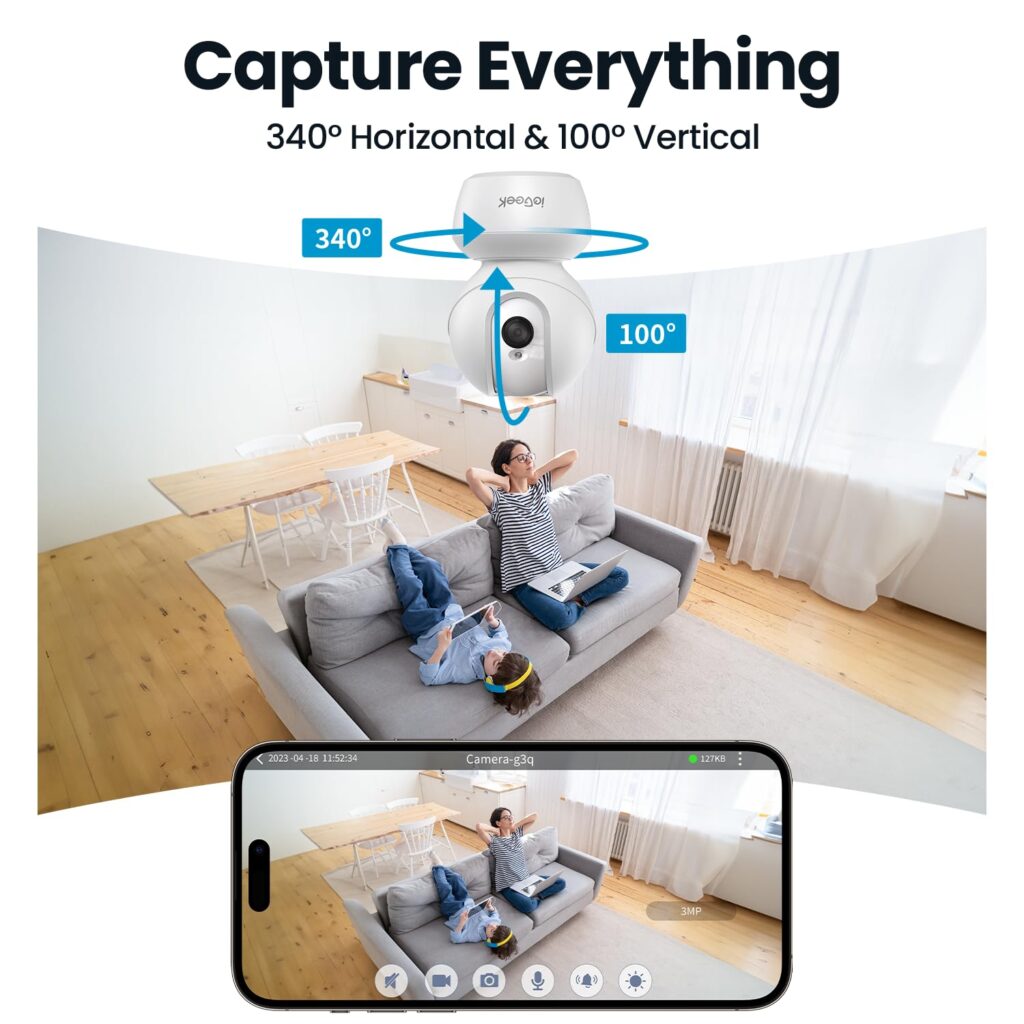 ieGeek 3MP 2K CCTV Camera3