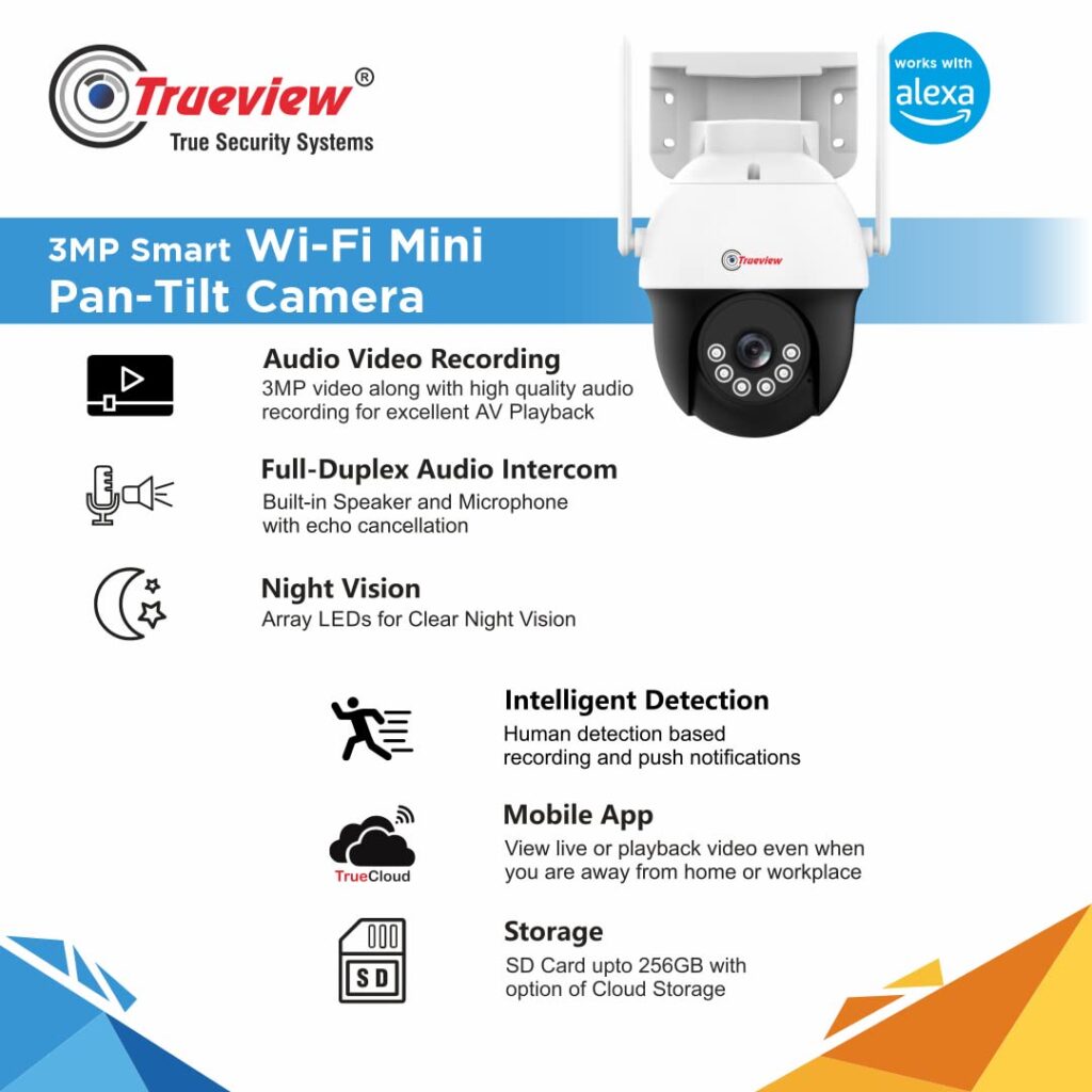 Trueview Pan Tilt CCTV Camera