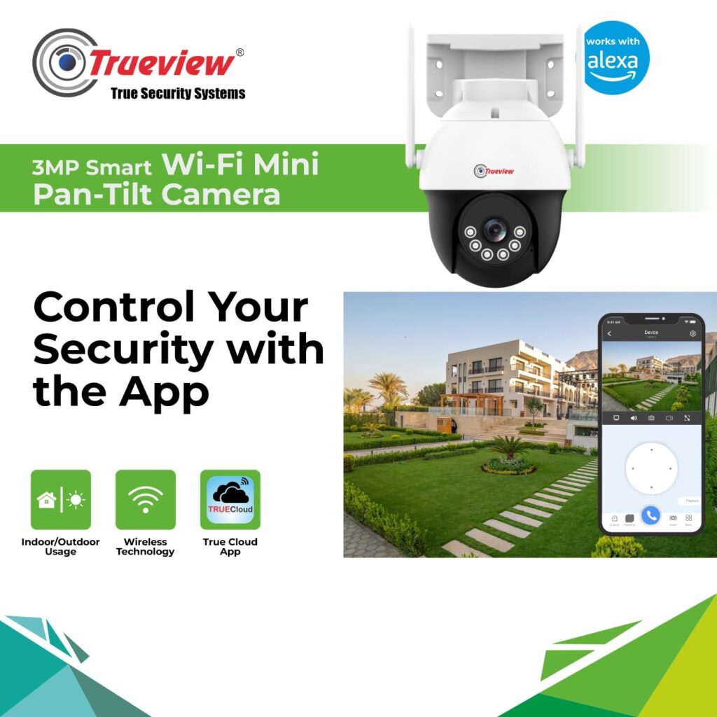 Trueview Pan Tilt CCTV Camera
