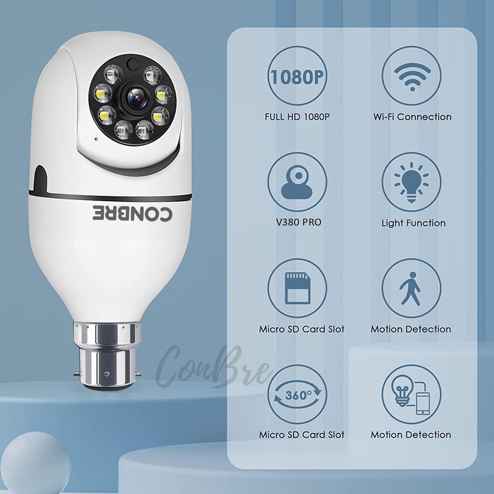Best Smart CCTV Bulb Camera