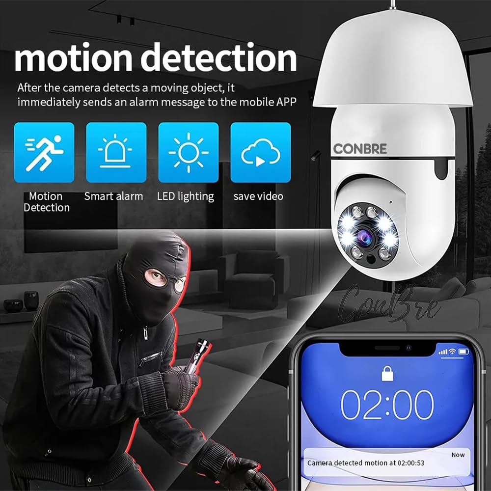 Best Smart CCTV Bulb Camera